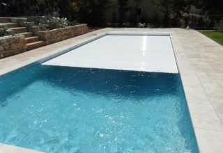 Piscine 10 x 4 en bton arm Commune du Thoronet Var 